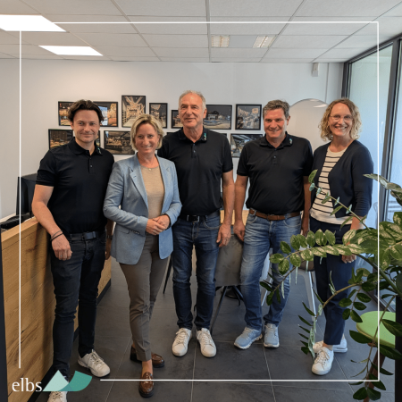 Besuch der Wirtschaftsministerin Dr. Nicole Hoffmeister-Kraut bei der Elbs GmbH